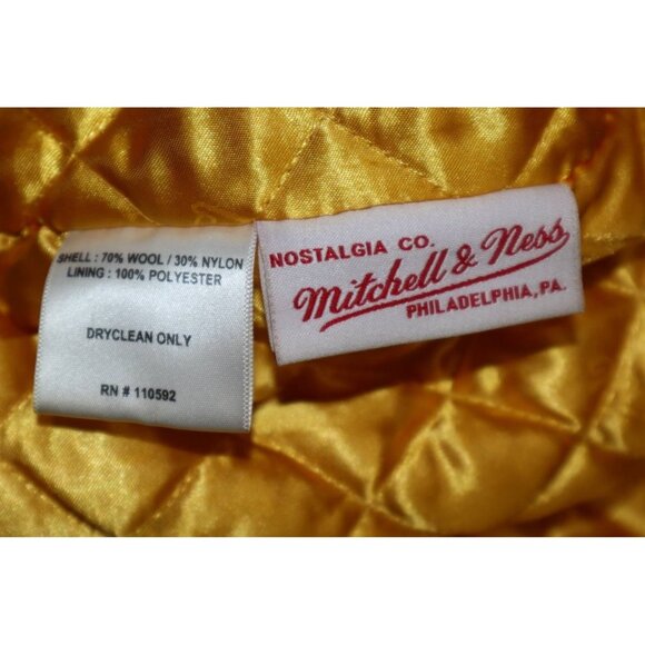 Mitchell & Ness BOSTON CELTICS Hardwood Classics Varsity Wool Size L Jacket NWT - Picture 10 of 14